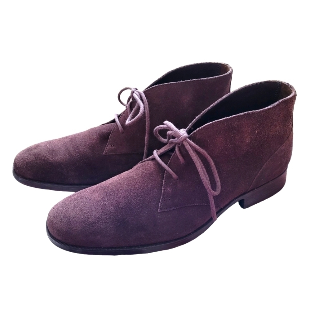 Cole Haan Men's Copley Brown Suede Chukka Boots Shoes Size 10M